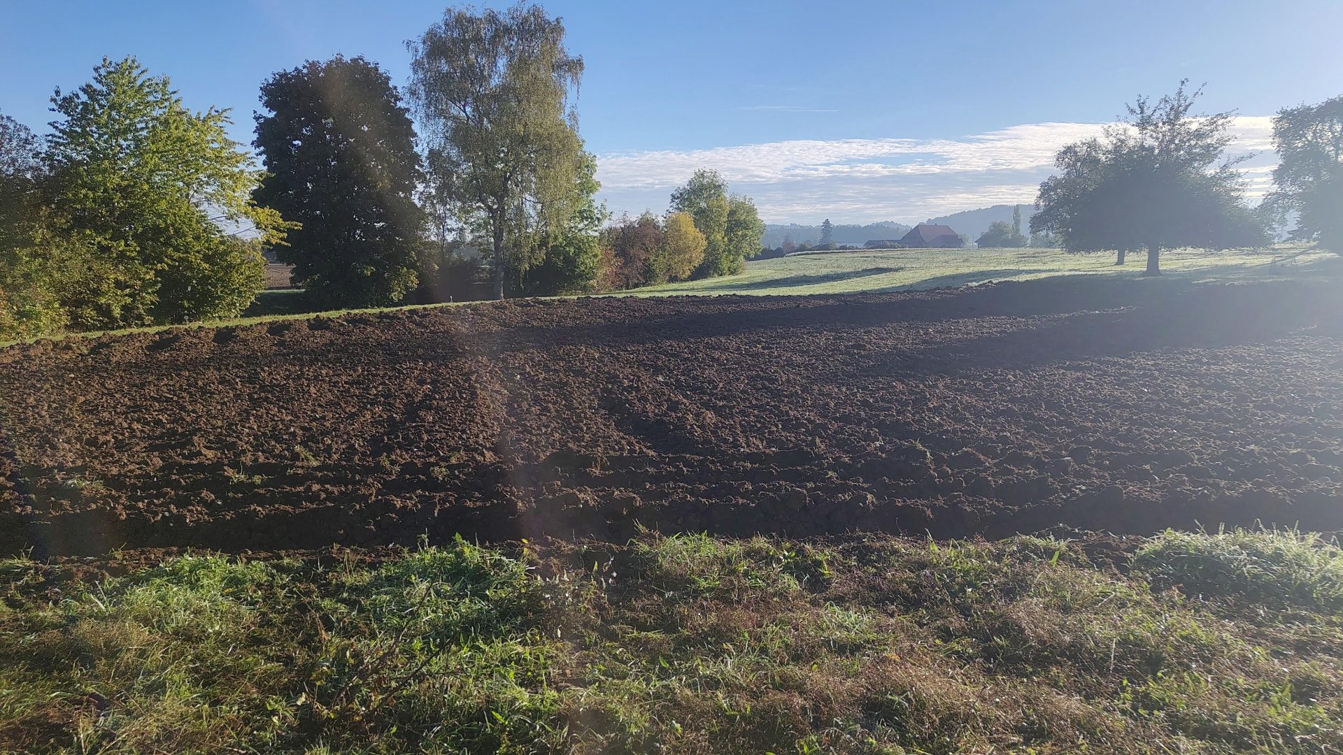 Die Parzelle des Schenkgartens in Urtenen-Schönbühl
